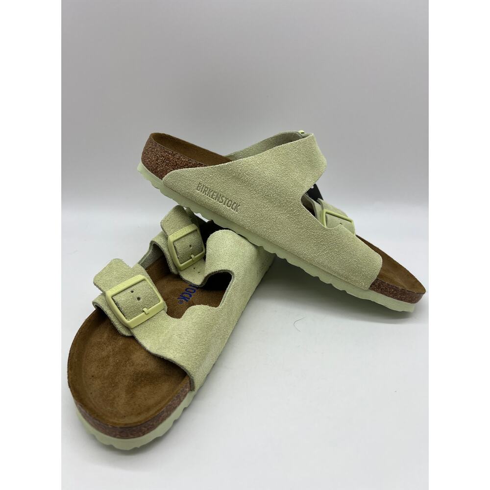 Birkenstock Arizona Soft Footbed Faded Lime Women's Size 11 New - Picture 5 of 16